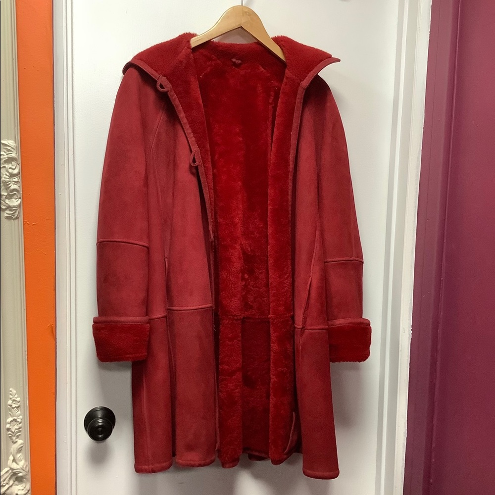 Karl Lagerfeld Shearling Coat
